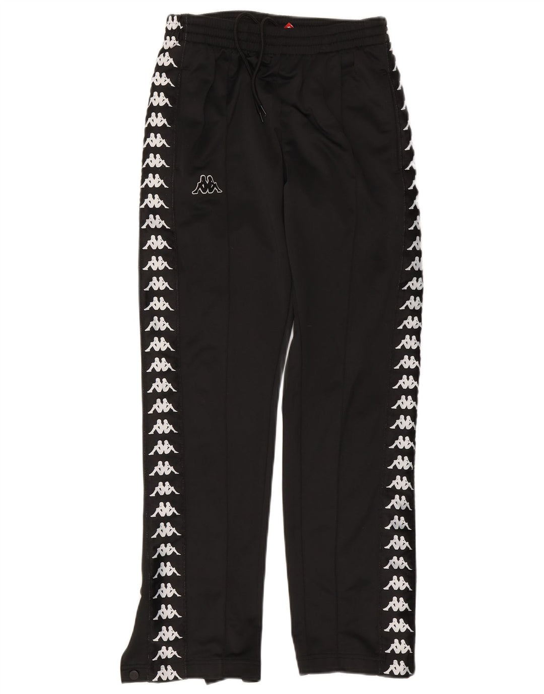 Pantaloni de trening grafic Kappa pentru bărbați, mici, negri