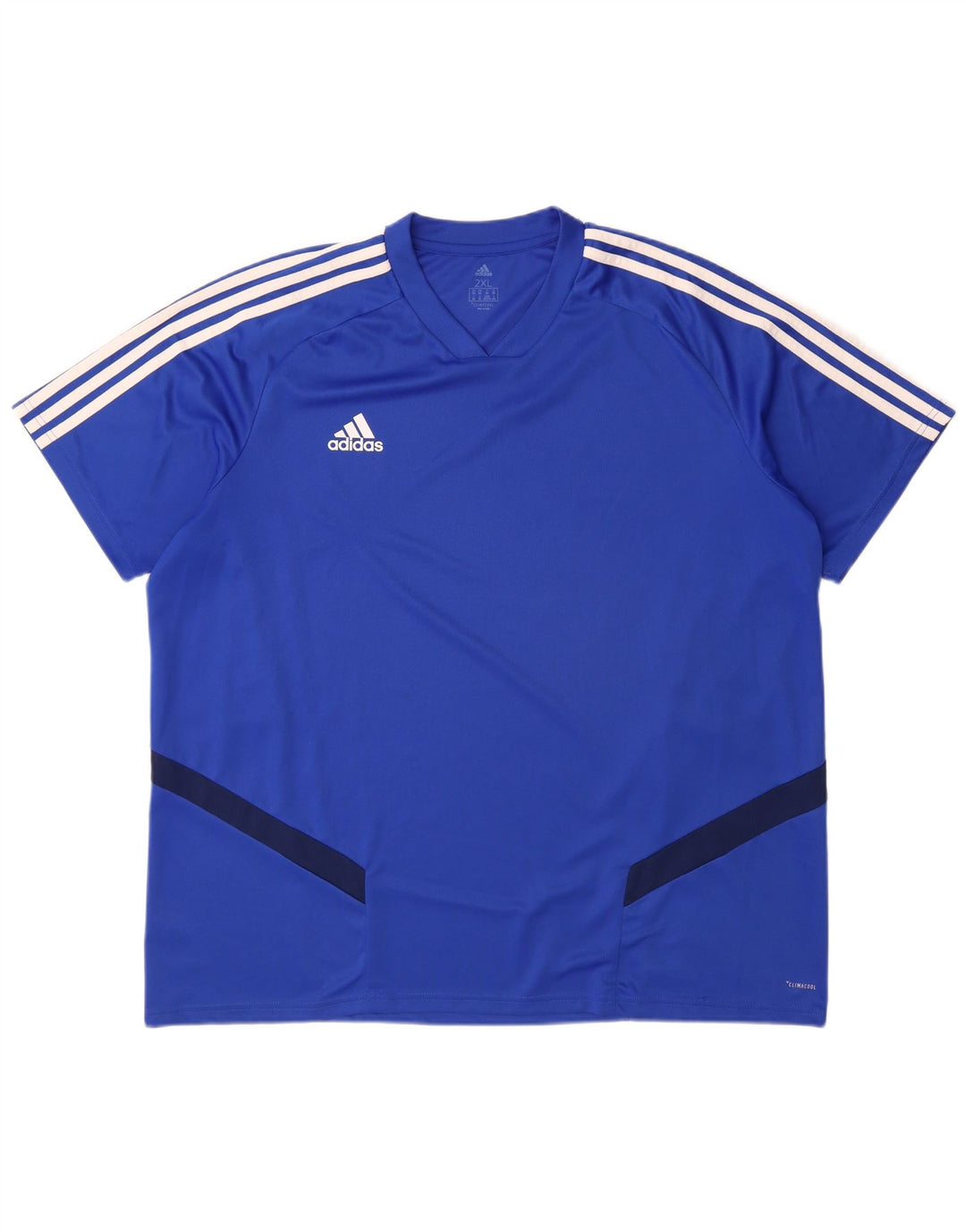 Tricou Adidas Climacool pentru bărbați Top 2XL Albastru Colorblock