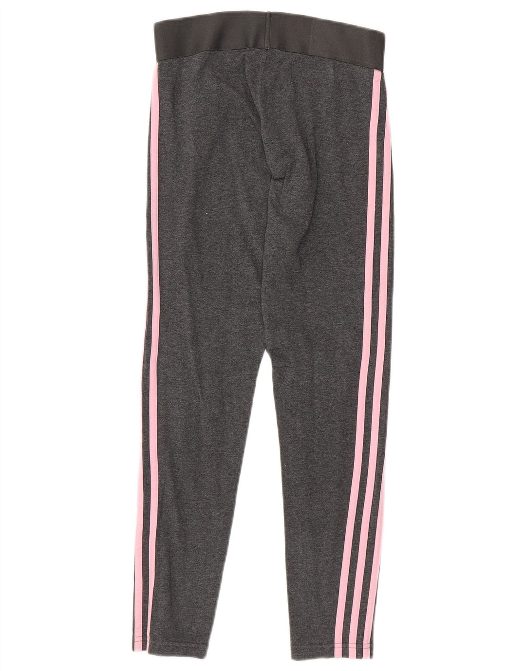 Leggings pentru femei ADIDAS UK 4/6 XS bumbac gri