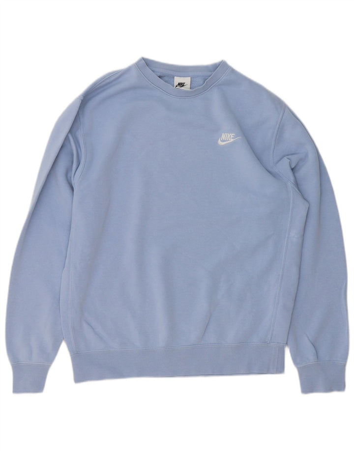 Hanorac pentru bărbați Nike Jumper mic, albastru, bumbac