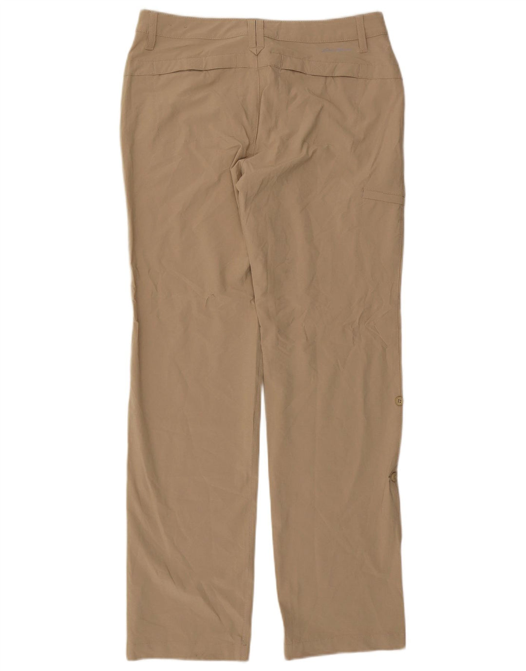 Pantaloni cargo drepti pentru femei Eddie Bauer US 6 Medium W30 L32 Bej