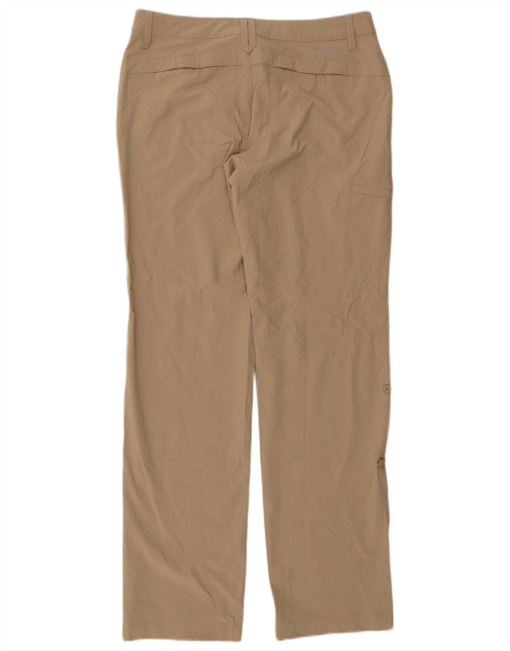Pantaloni cargo drepti pentru femei Eddie Bauer US 6 Medium W30 L32 Bej