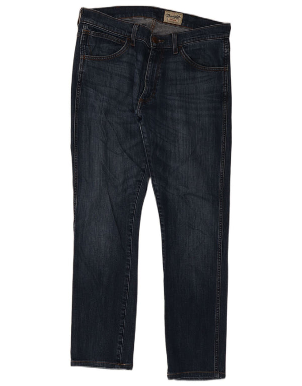 Blugi pentru bărbați Wrangler Bryson Slim W33 L28 Bumbac bleumarin