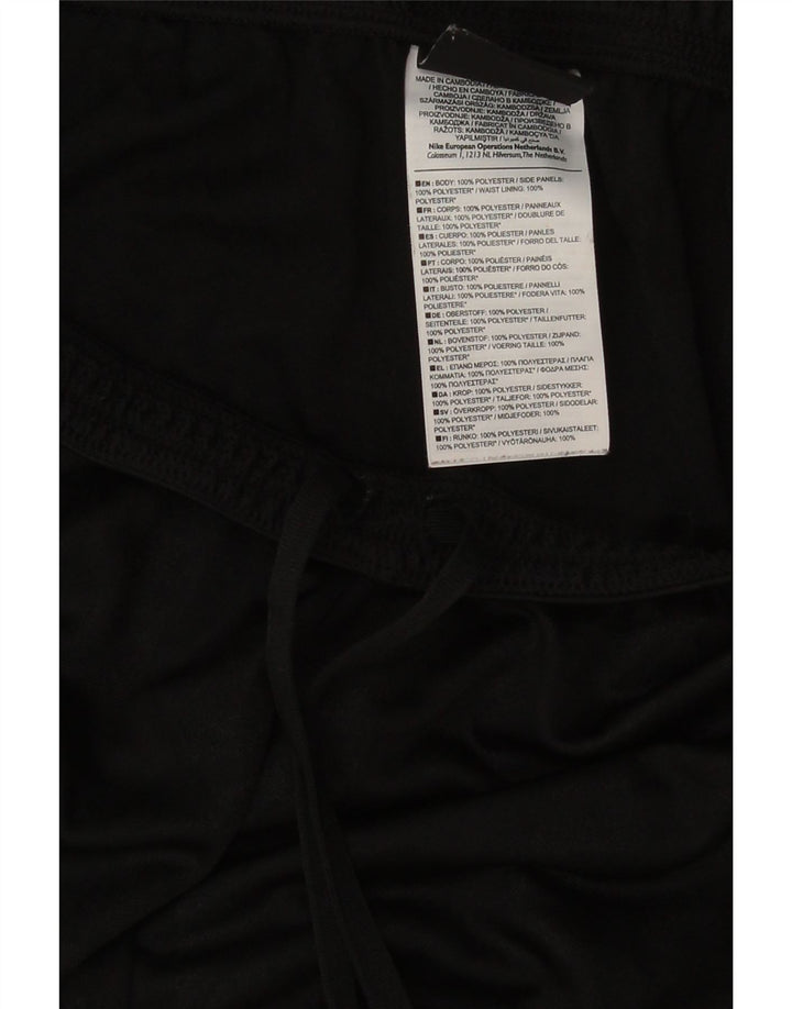 Pantaloni scurți sport Nike Dri Fit pentru bărbați, poliester mediu negru