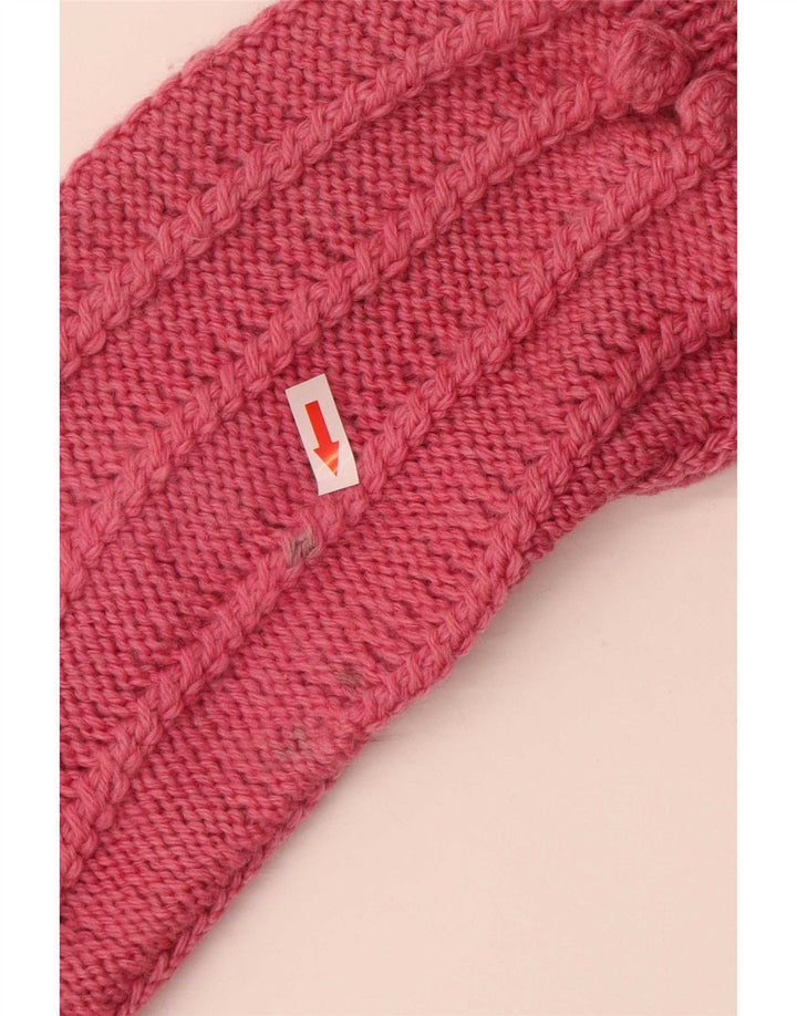 Pulover Cardigan Vintage pentru Damă UK 12 Roz Mediu
