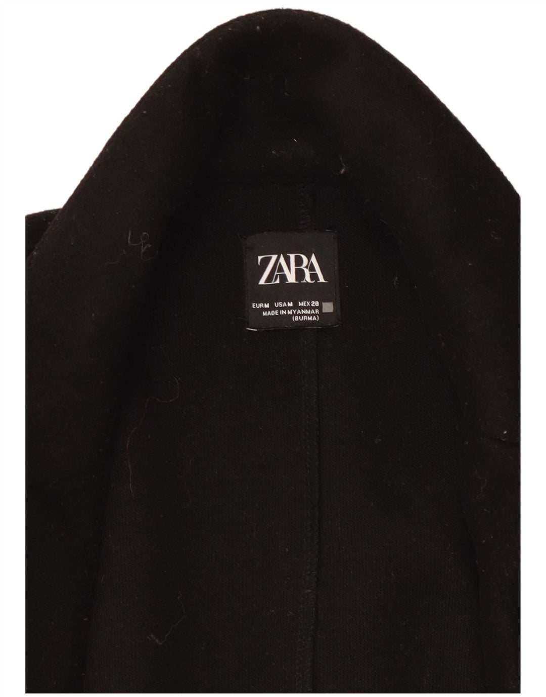 Pardesiu deschis pentru femei Zara UK 14 Medium Negru