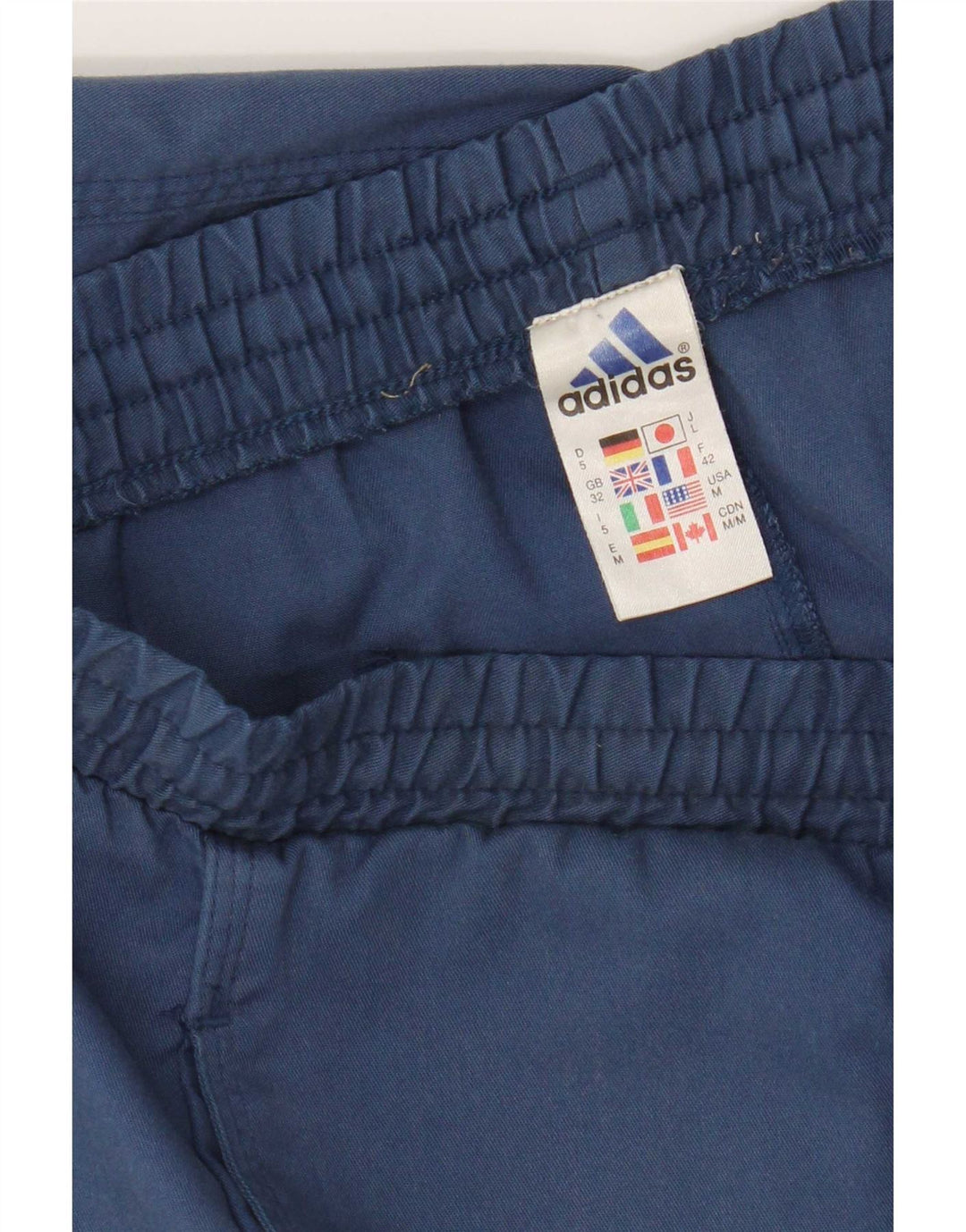Pantaloni scurți sport Adidas pentru bărbați, poliester mediu bleumarin