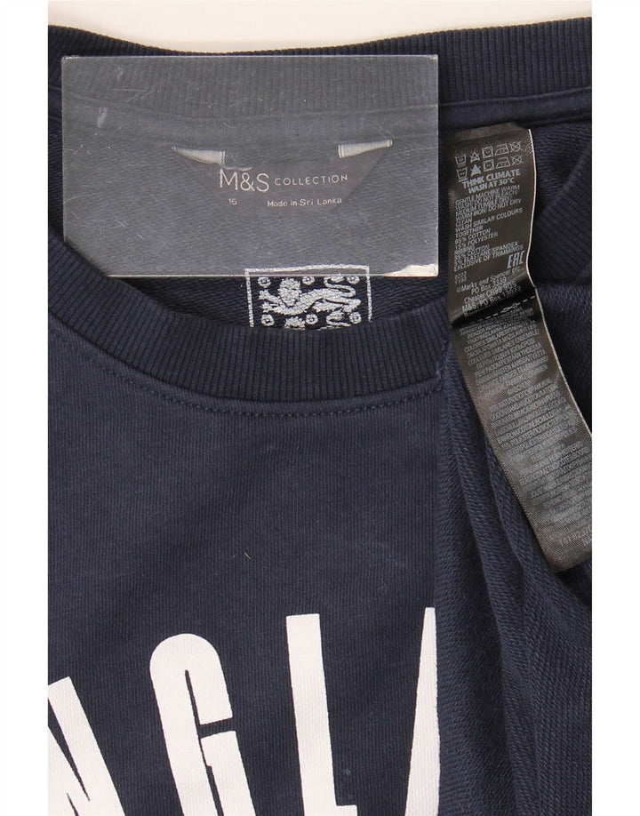 Pulover pentru femei Marks & Spencer, Anglia, UK 16, mare, bleumarin