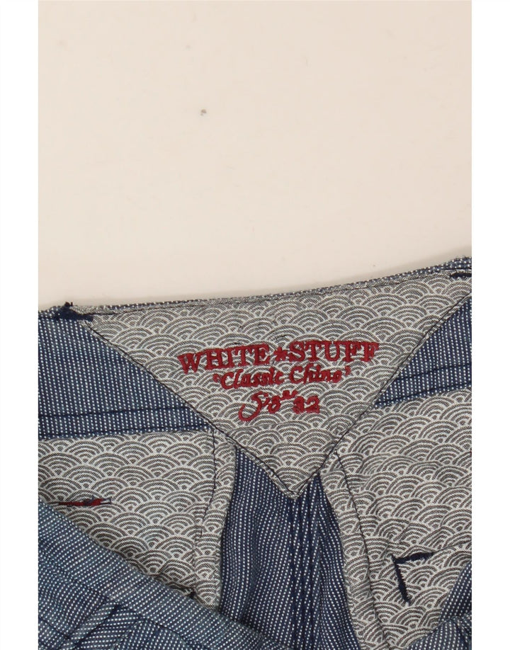 Pantaloni scurți chino pentru bărbați White Stuff W32, bumbac albastru mediu