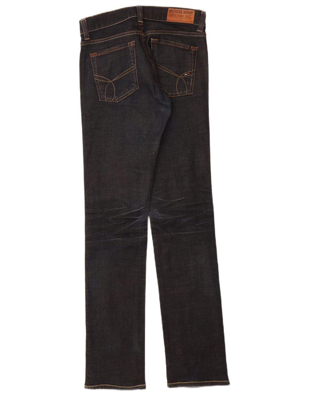 Blugi subțiri pentru femei TOMMY HILFIGER W26 L32 bleumarin