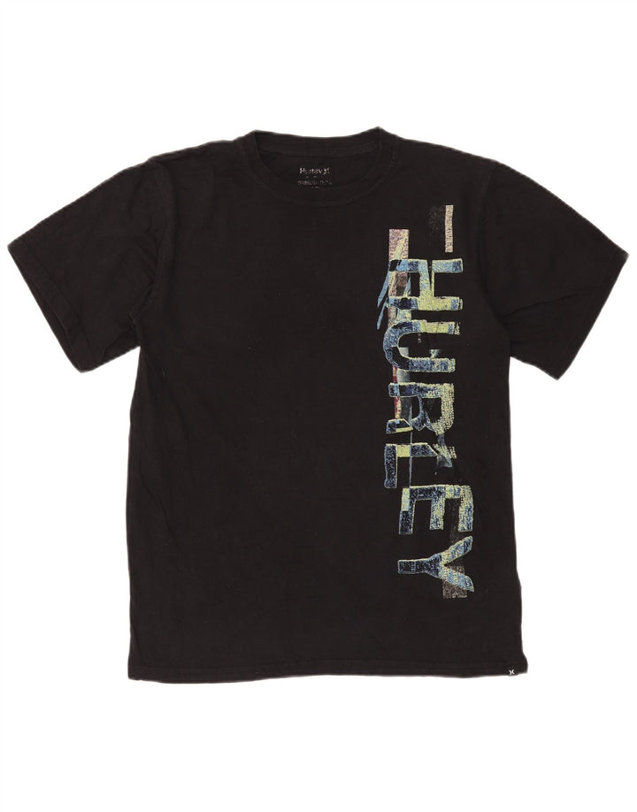 Tricou grafic pentru bărbați Hurley Top Mic Negru