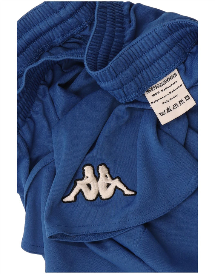 Pantaloni scurți sport Kappa pentru bărbați, mari, albastru, poliester