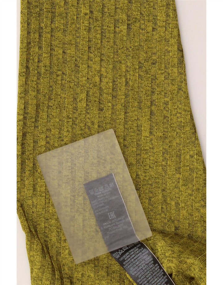 Marks & Spencer Top pentru femei cu mânecă lungă UK 16, mare, verde, poliester