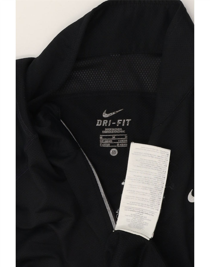 Top de trening Nike Dri Fit Pullover pentru bărbați UK 38/40 Medium Bleumarin