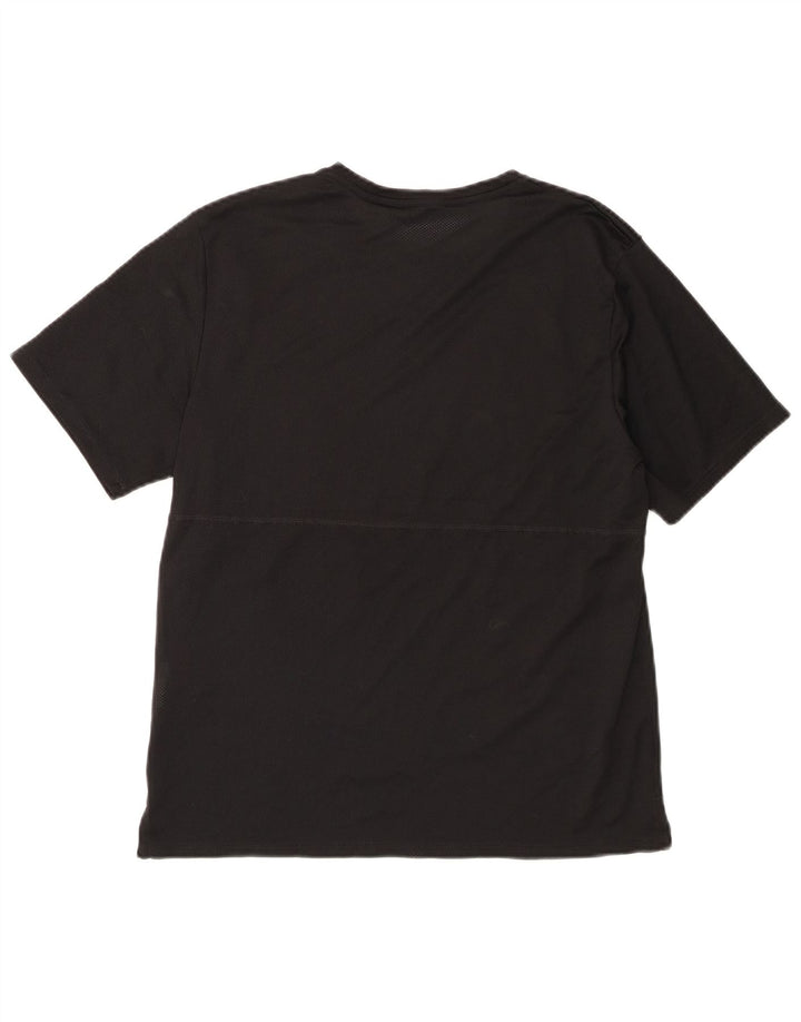 Tricou Nike Dri Fit pentru bărbați Top Mediu Negru Poliester
