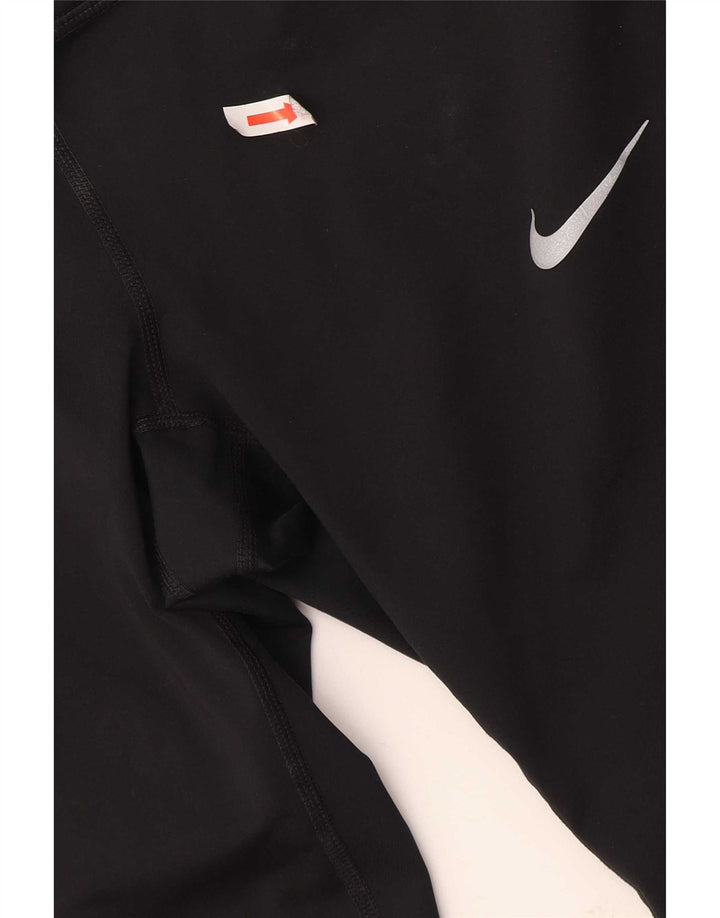Leggings Capri Nike pentru femei UK 14 Medium Negru