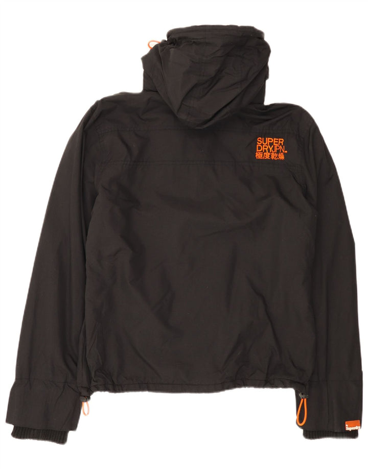 Jachetă Windbreaker pentru femei Superdry The Windcheater UK 16, mare, negru, nailon