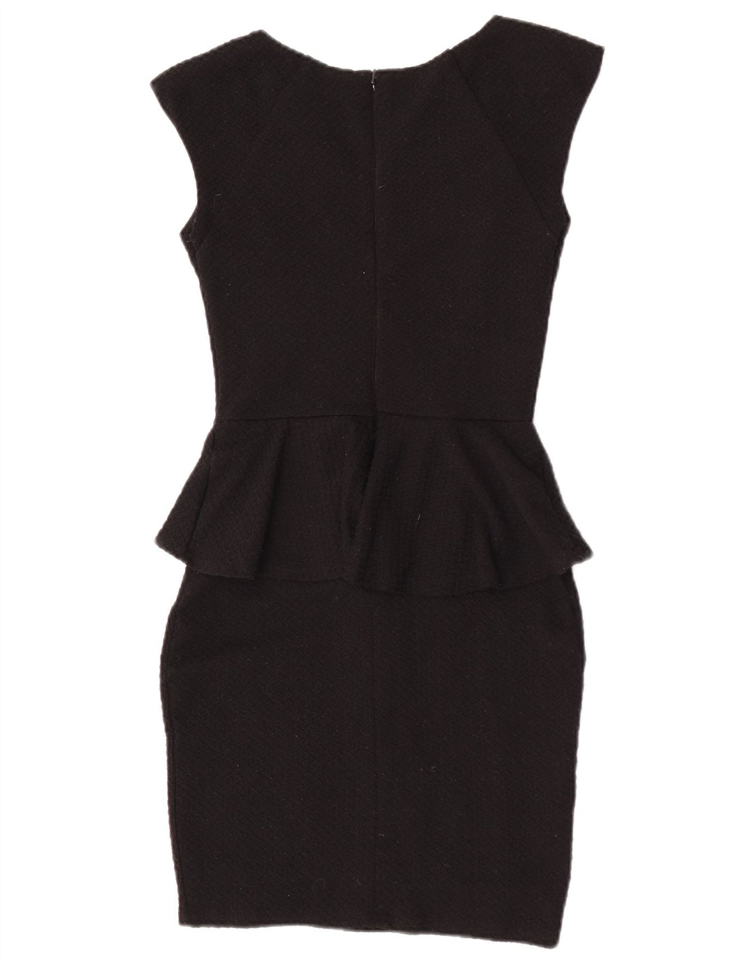 Rochie Lipsy pentru femei peplum UK 8, poliester negru mic