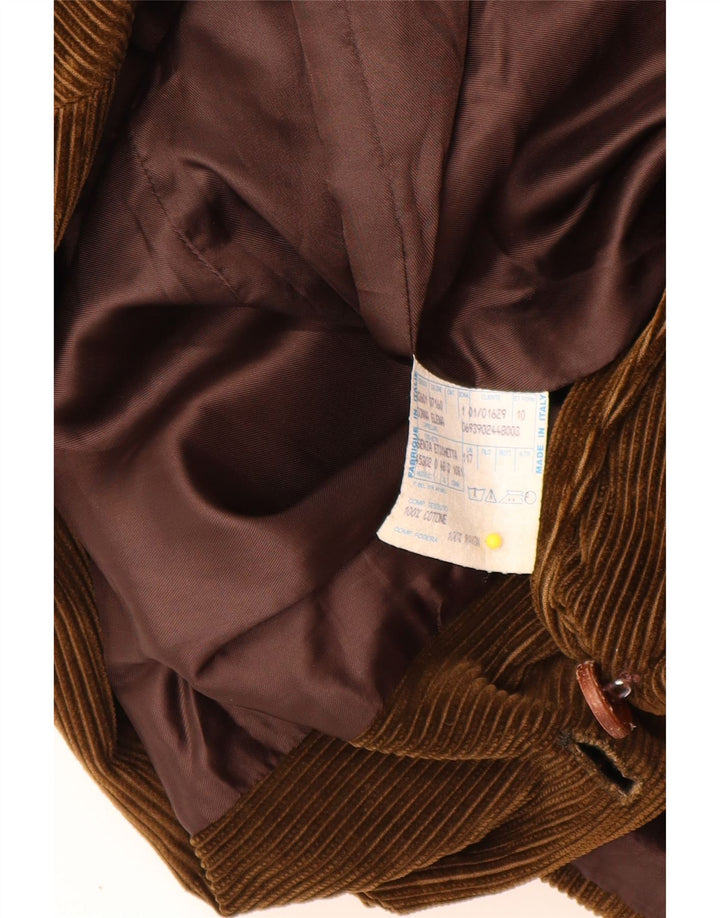 Velluto Duca Visconti Jachetă pentru femei din velur cu 2 nasturi IT 48 XL Kaki