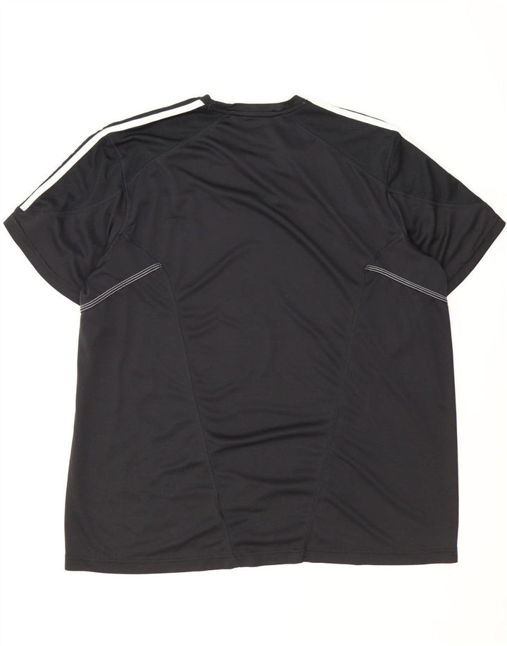 Tricou Adidas Climalite pentru bărbați Top 2XL poliester negru