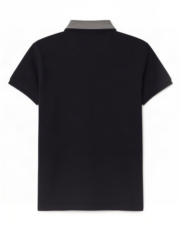 Henri Lloyd Mens Fitted Polo Shirt Large Navy Blue Cotton
