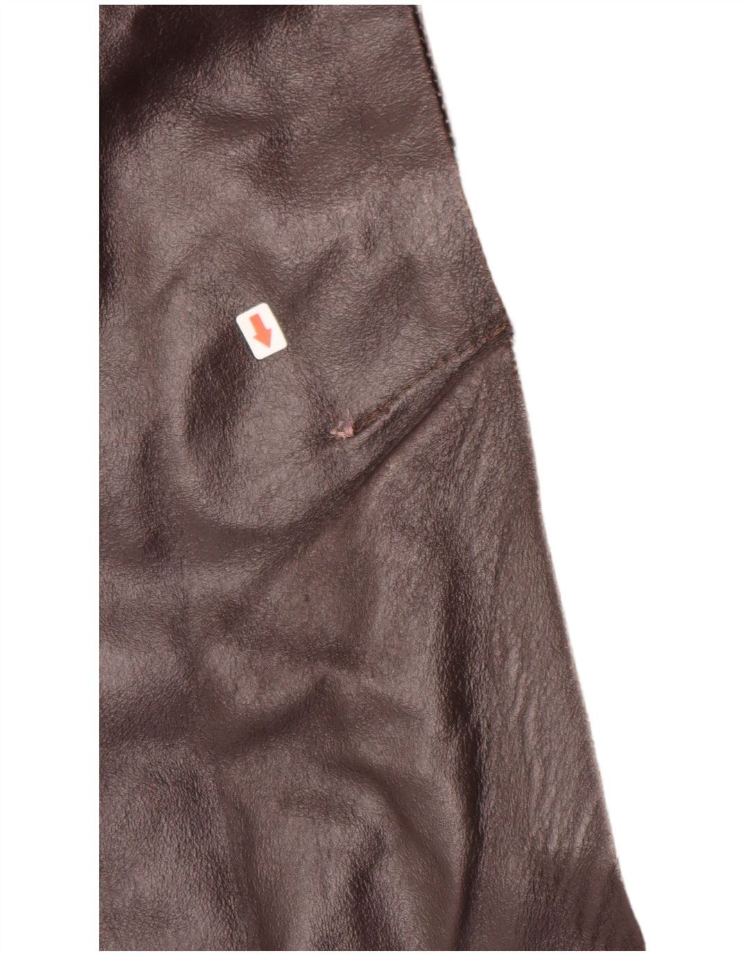 Palton din piele pentru bărbați METROPOLITAN IT 50, maro, piele mare