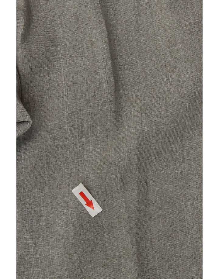 Pantaloni de costum pentru bărbați Marks & Spencer L32 L29 Gri poliester