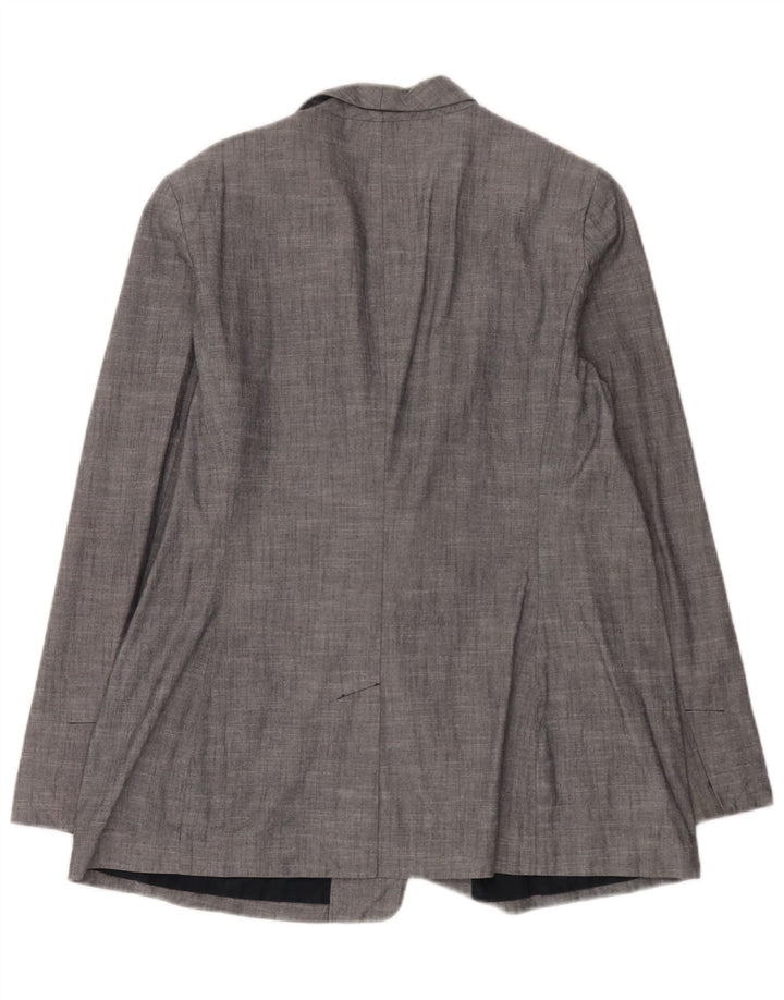Sacou Gap pentru femei cu 2 nasturi, UK 18 XL, bumbac albastru