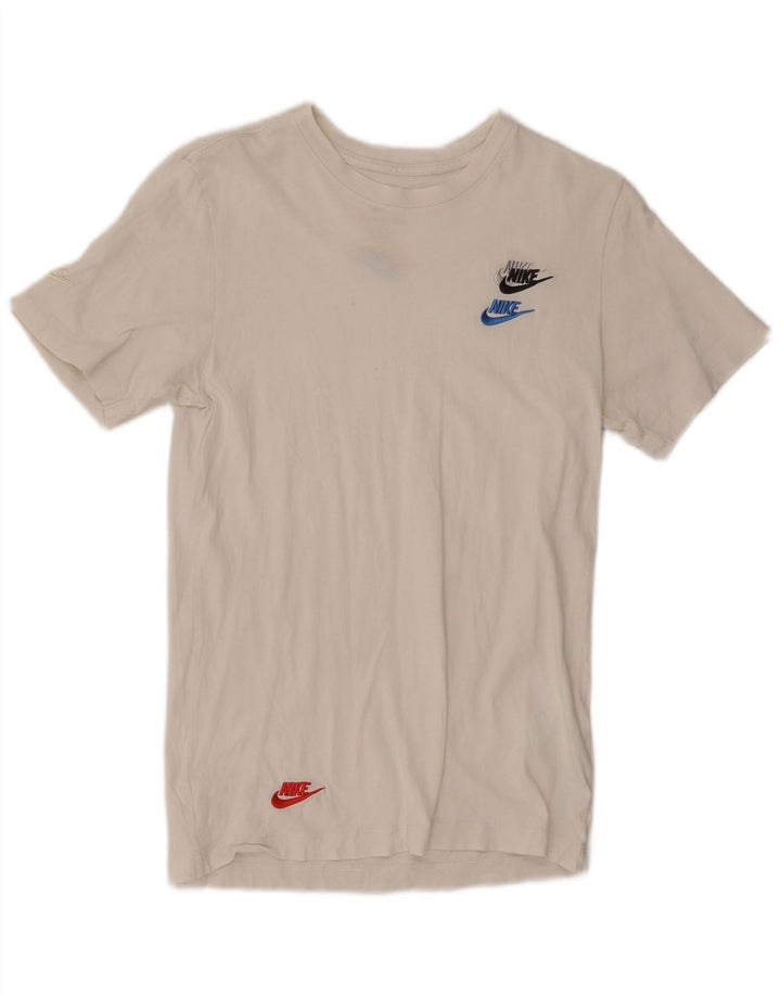 Tricou pentru bărbați Nike Top XS Bumbac alb