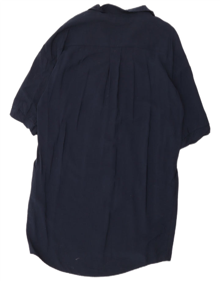 Whistles Rochie oversized cu mâneci 3/4 pentru femei UK 14 Medium Bleumarin