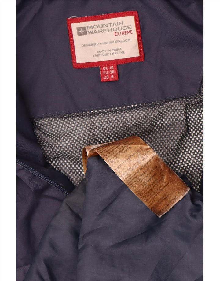 MOUNTAIN WAREHOUSE Jachetă de ploaie pentru femei UK 10 Small Bleumarin Colorblock