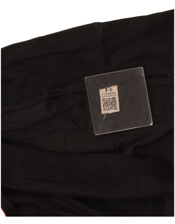 Leggings Capri Under Armour pentru femei UK 16, mare, negru, colorblock