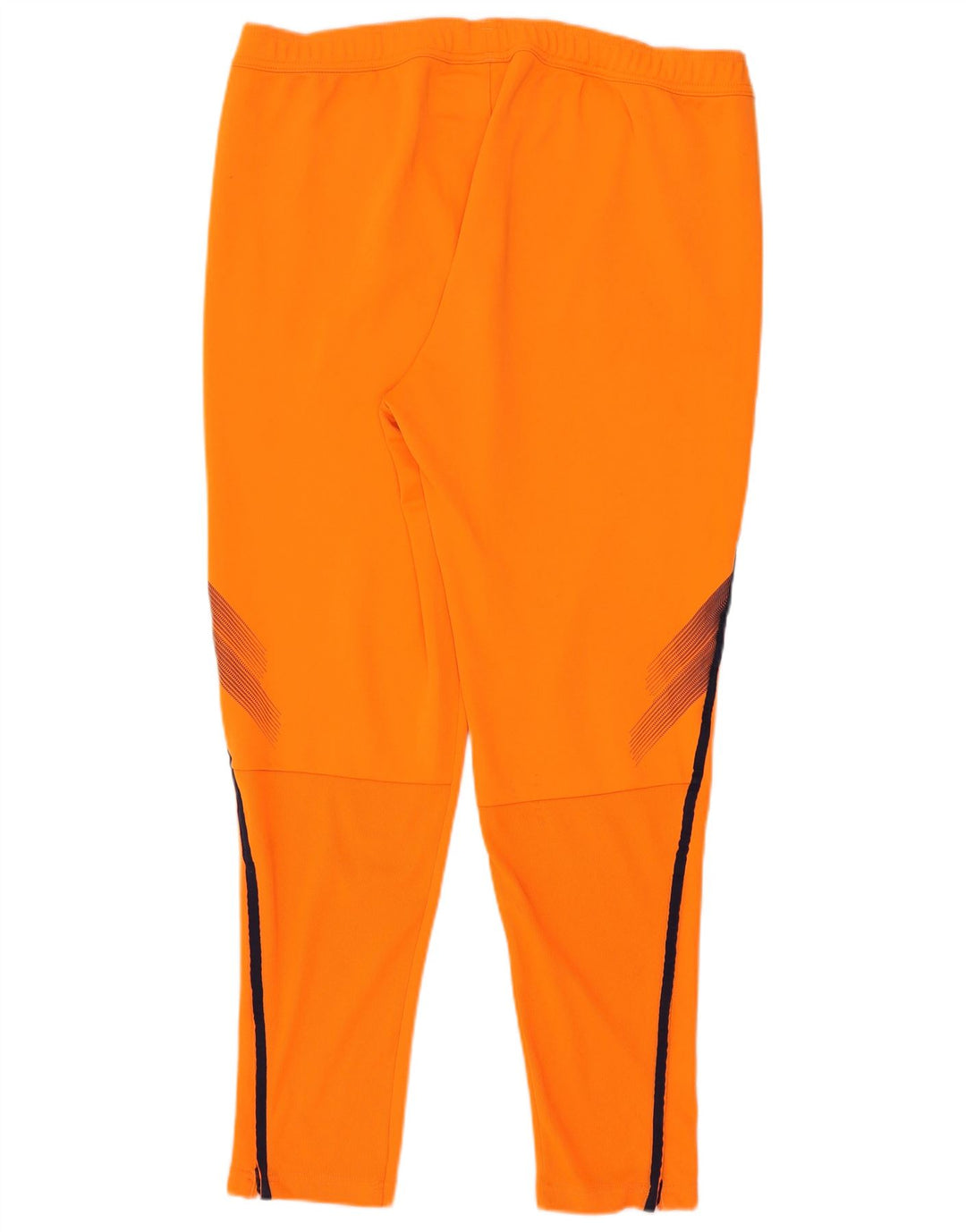 Pantaloni de trening ADIDAS Climalite pentru bărbați XL portocaliu din poliester color bloc