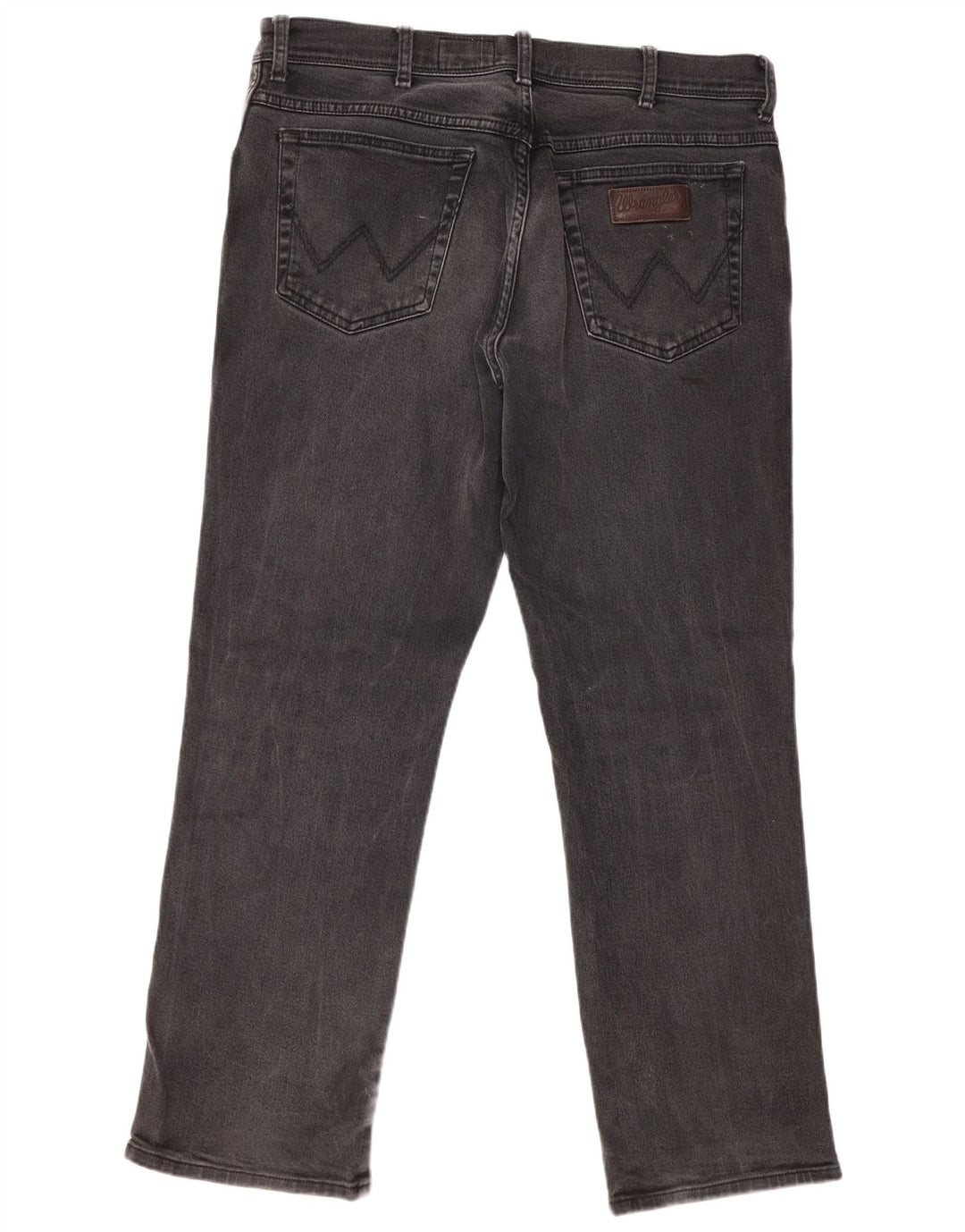 WRANGLER Jeans drepte pentru bărbați Texas W38 L30 bumbac negru