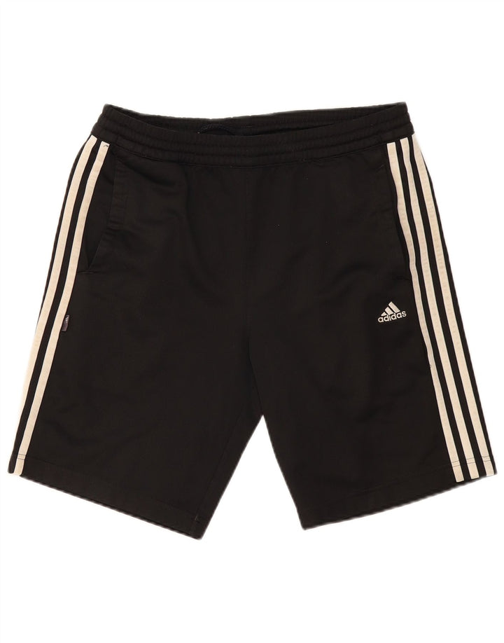 Pantaloni scurți sport pentru bărbați Adidas, poliester mediu negru