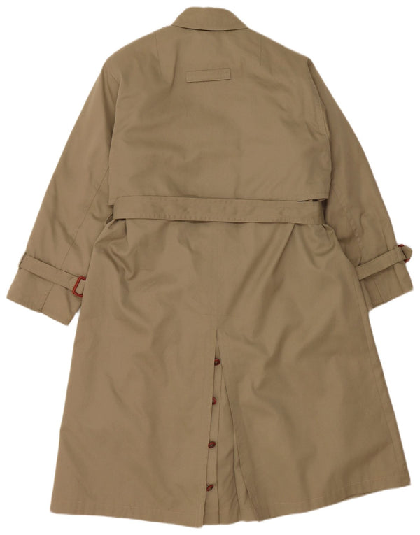 GOLDIX Womens Trench Coat US 17 2XL Beige Acrylic