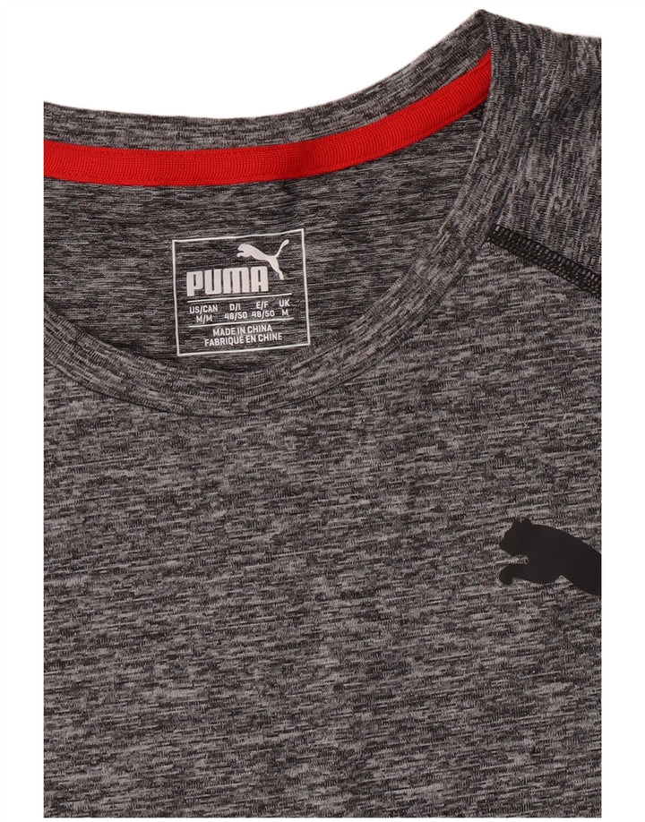 Tricou pentru bărbați PUMA Top Medium Gri Flecked