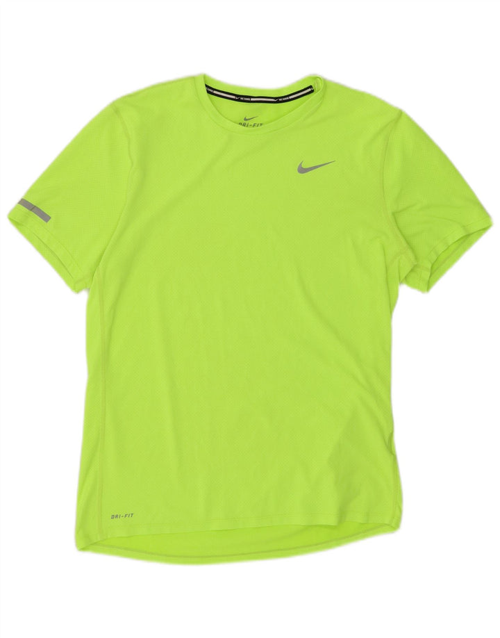 Tricou pentru bărbați NIKE Dri Fit Top mic verde