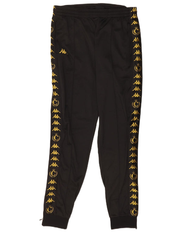 Pantaloni de trening cu grafic pentru femei Kappa Pantaloni de jogging UK 18 XL Poliester negru
