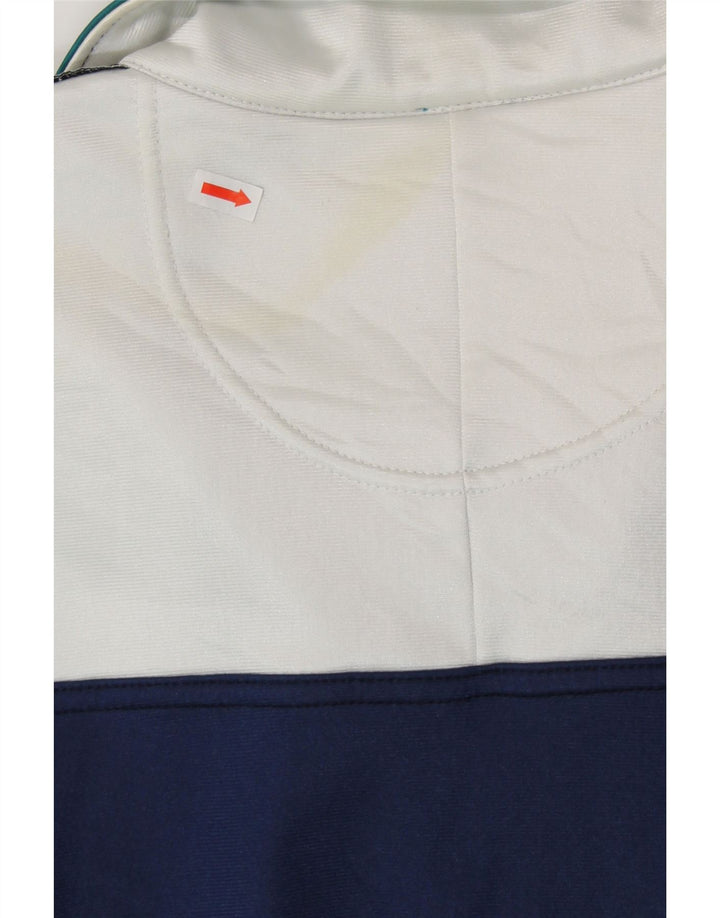 Jachetă de top pentru trening grafic ASICS pentru bărbați IT 54 XL, albastru bleumarin, color block