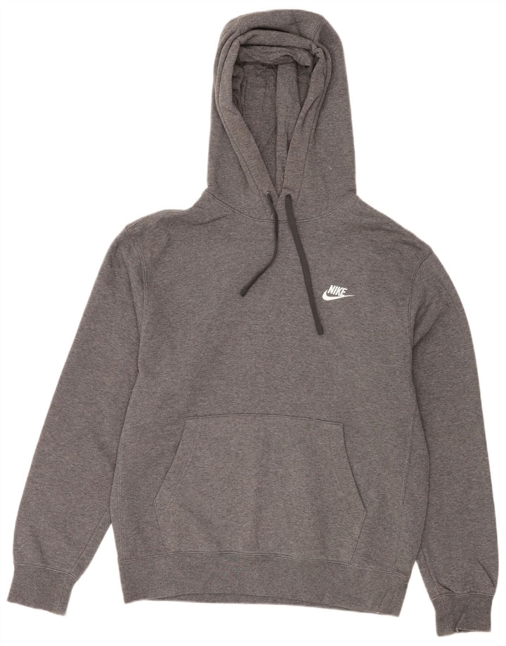 Pulover NIKE pentru bărbați, bumbac, gri mediu