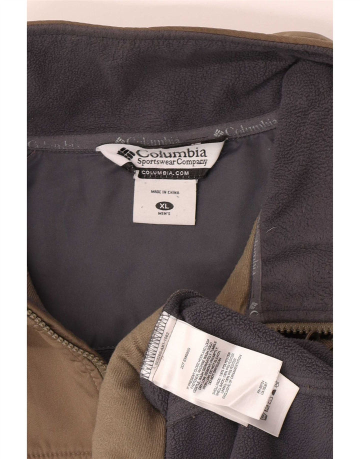 Bomber Columbia pentru bărbați UK 42 XL Kaki Poliester