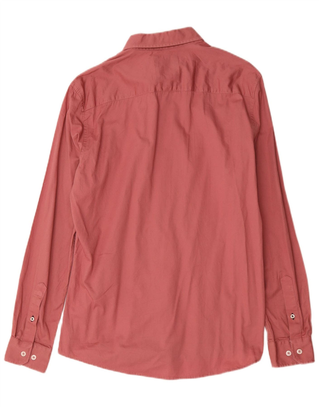 Crew Clothing Cămașă Slim Fit pentru bărbați, bumbac roz mediu