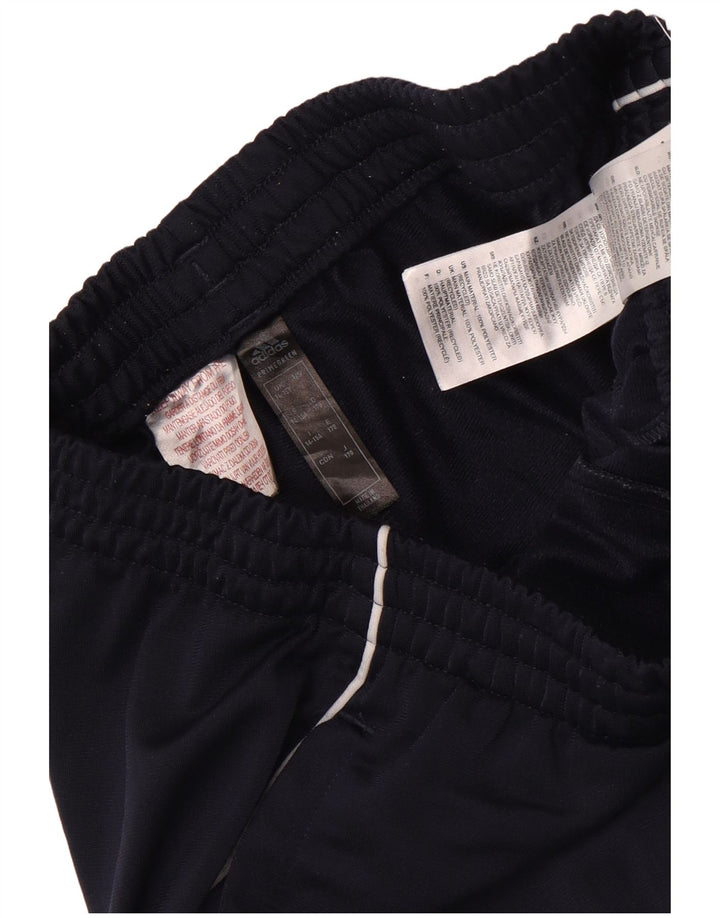 Adidas Băieți Pantaloni Trening Pantaloni Joggeri 14-15 Ani Bleumarin Poliester