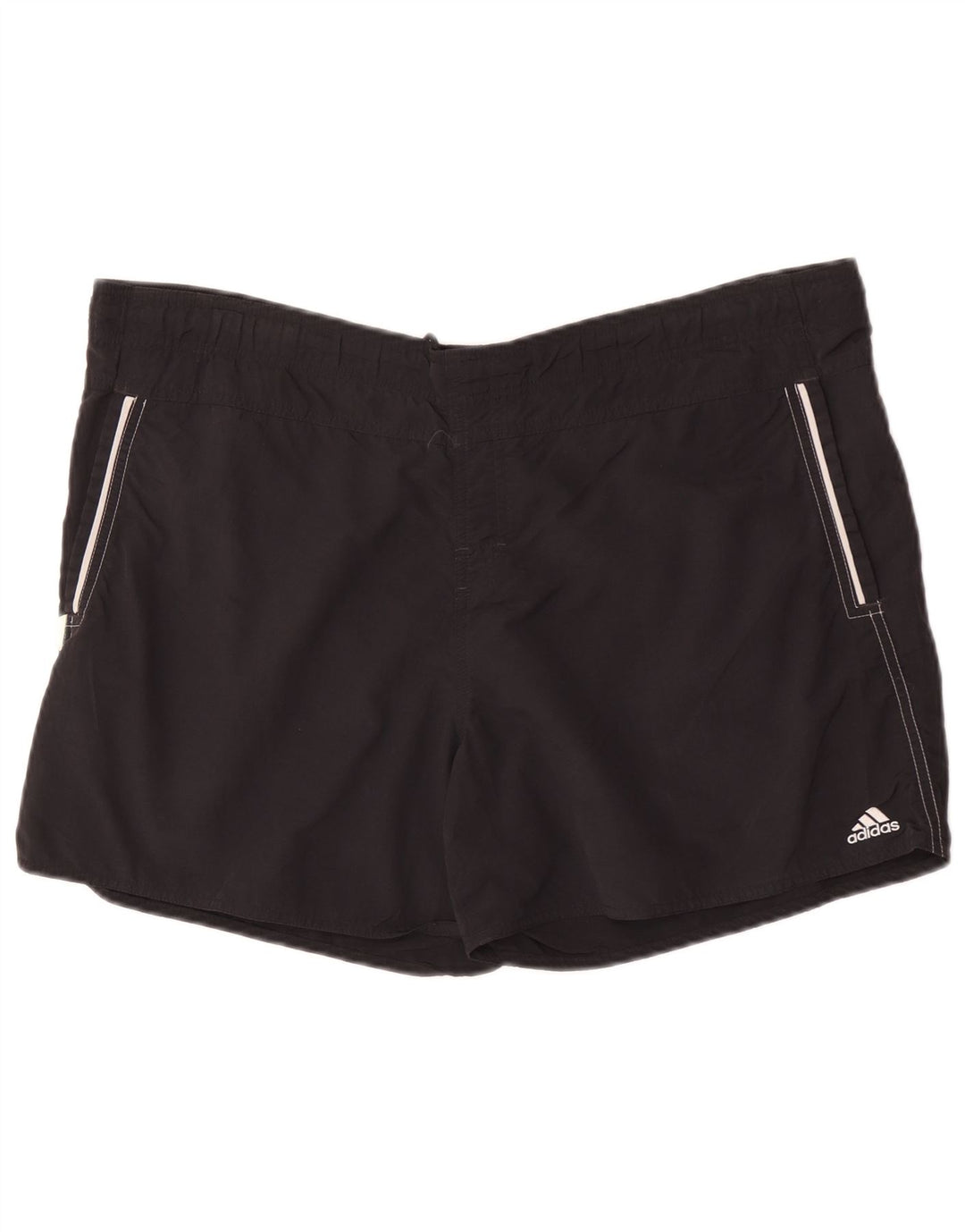 Pantaloni scurți de înot Adidas pentru bărbați, nailon mare, negru