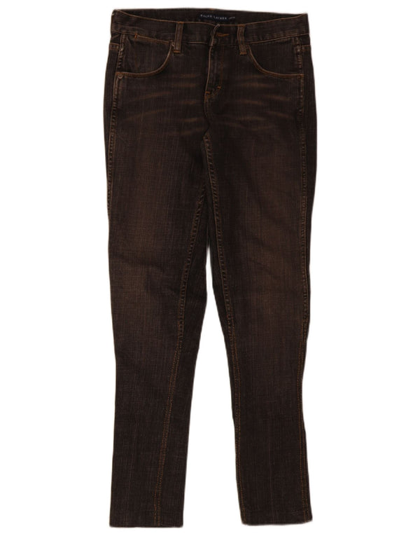 Blugi skinny pentru femei Ralph Lauren W28 L30 bumbac bleumarin