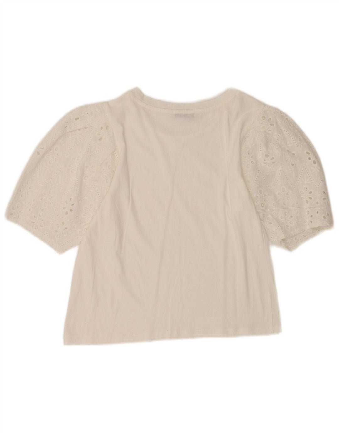 Bluză Crop pentru femei Zara UK 10 Small White
