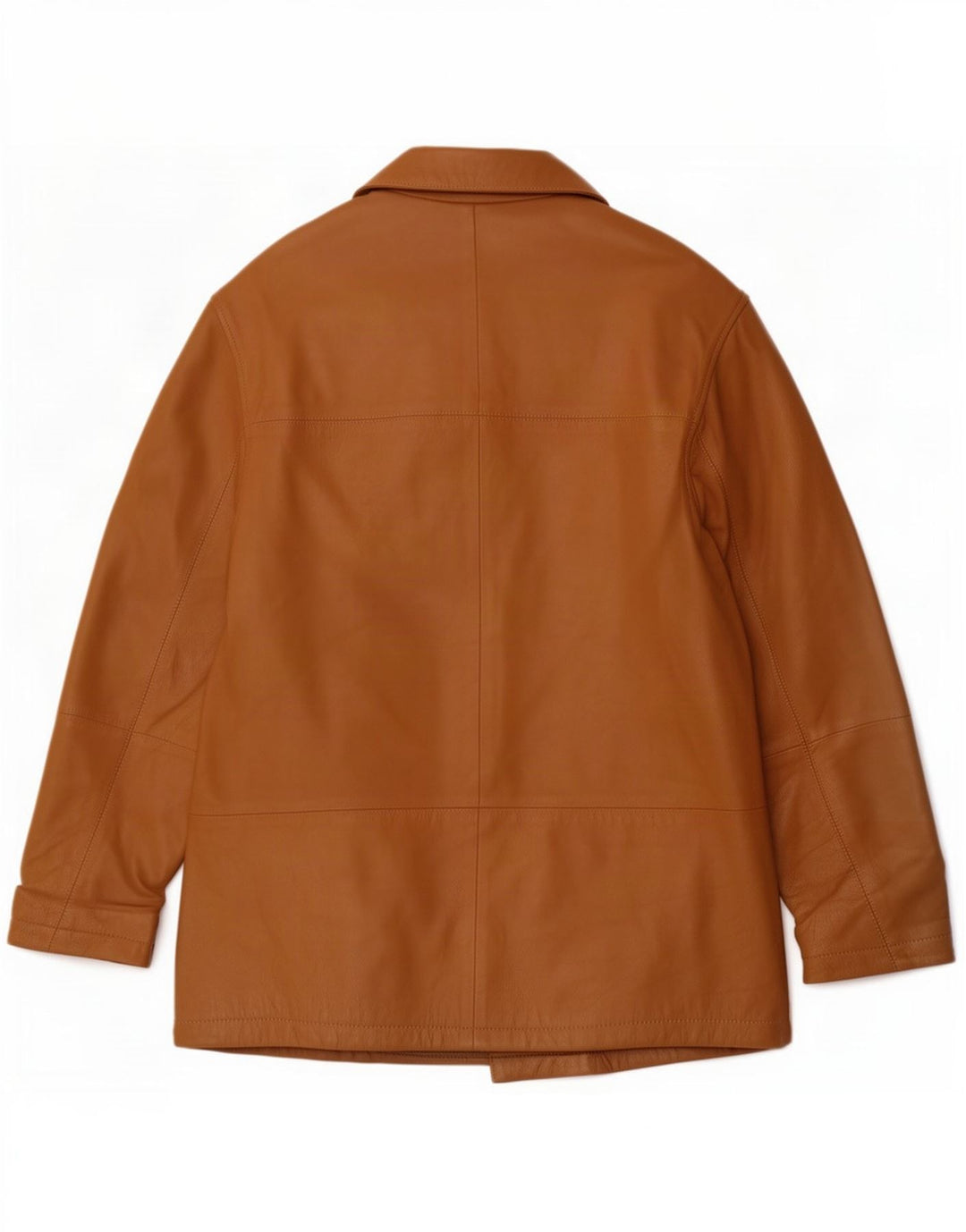 Geacă de piele pentru femei UK 14 Large Beige