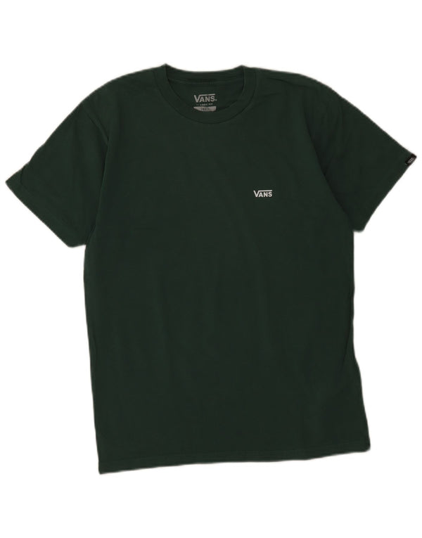 Tricou Vans Classic Fit pentru bărbați Top mic din bumbac verde