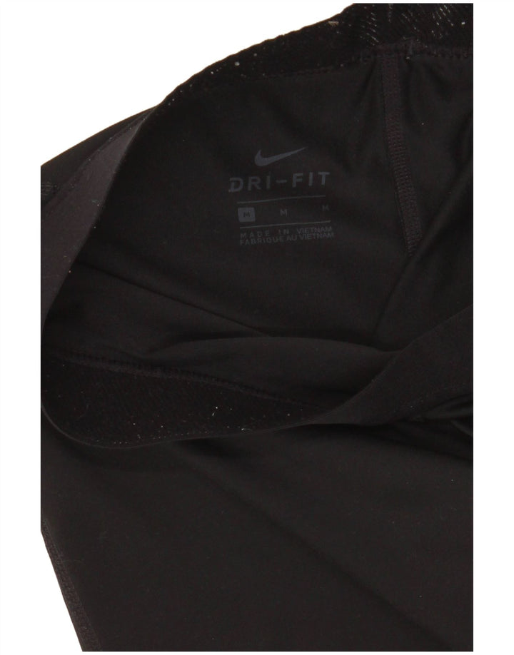 Leggings Nike Dri Fit Graphic pentru femei UK 14 Medium Black